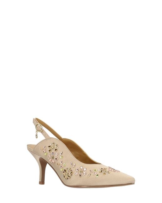 J. Reneé Natural Solara Pointed Toe Slingback Pump