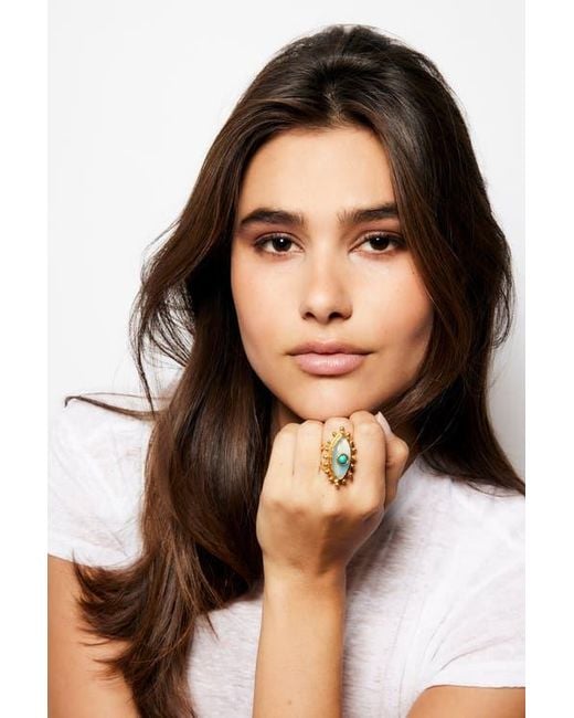 Sylvia Toledano Metallic Third Eye Ring