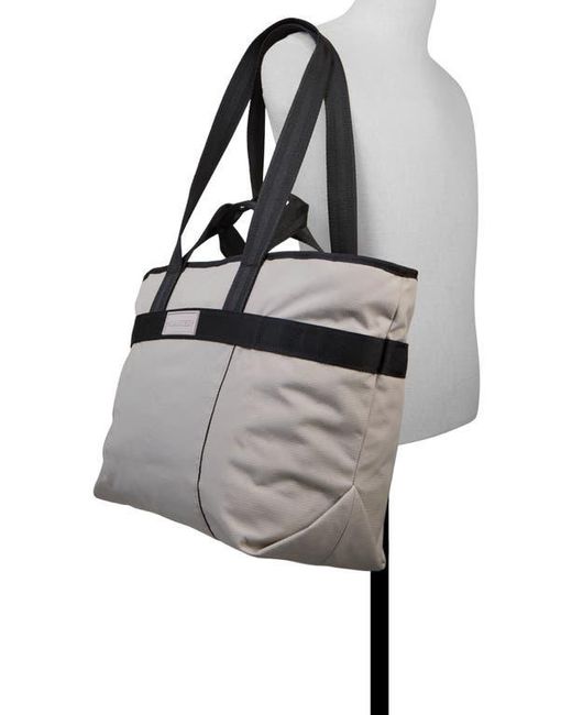 Hunter Light Gray Tote with Black Accents HUNTER Hybrid Tote Backpack - Grey - Save 54% main image 2