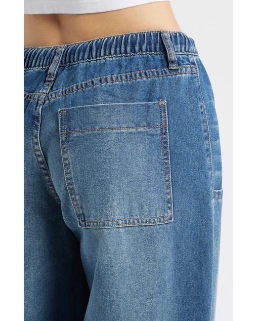 PTCL Blue Sophia High Waist Wide Leg Jeans