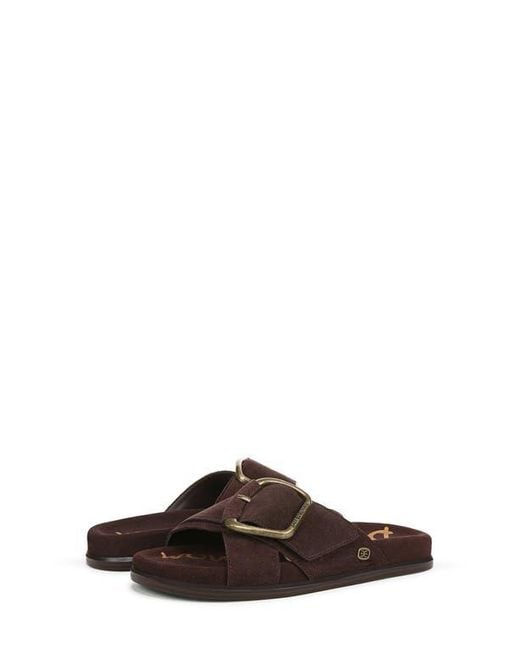Sam Edelman Brown Darla Slide Sandal