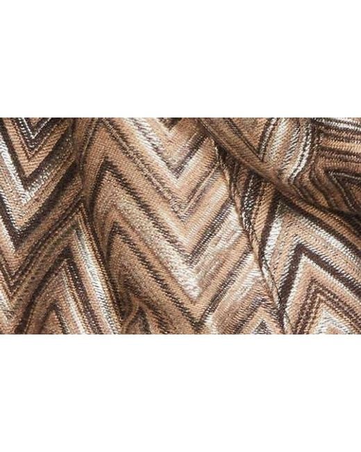 Missoni Natural Zigzag Fringe Scarf