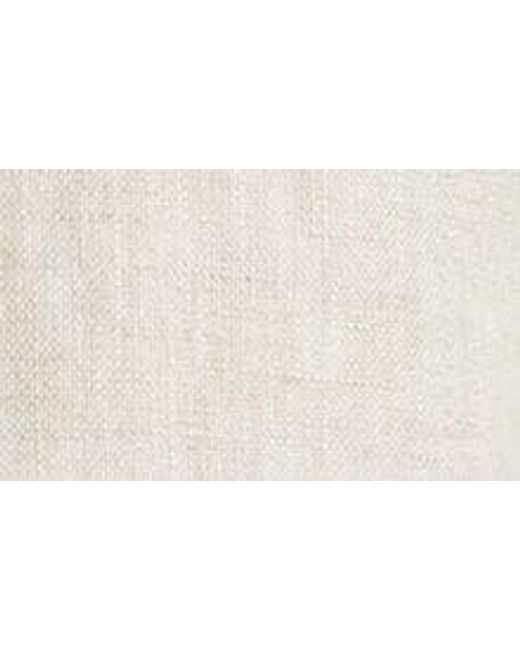 Madewell White Single Breasted Linen Vest
