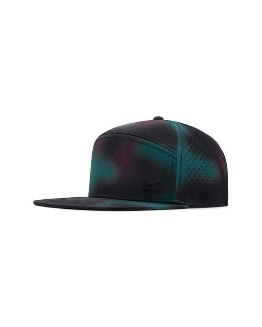 Melin Blue Trenches Icon Aura Hydro Performance Snapback Hat for men