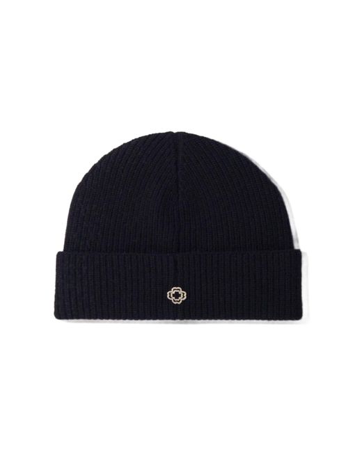 Maje Blue Wool And Cashmere Hat