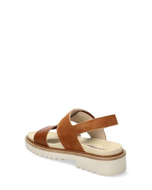 Mephisto Brown Violane Platform Sandal