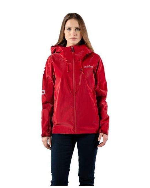 Woodpecker Red Wind Shell Jacket