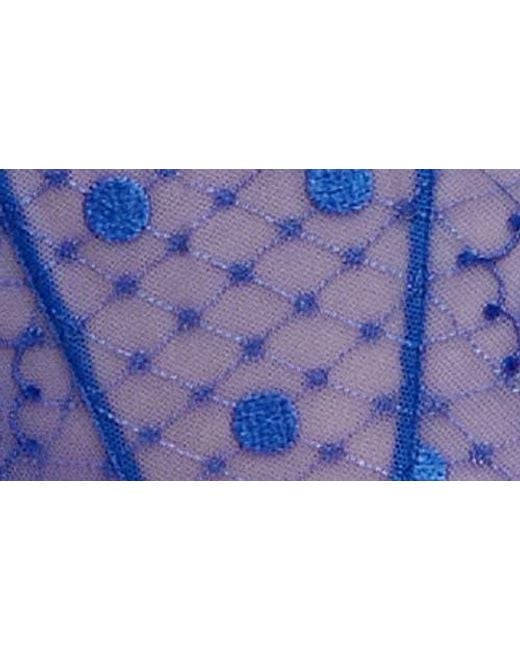 Dita Von Teese Blue Vedette G-String