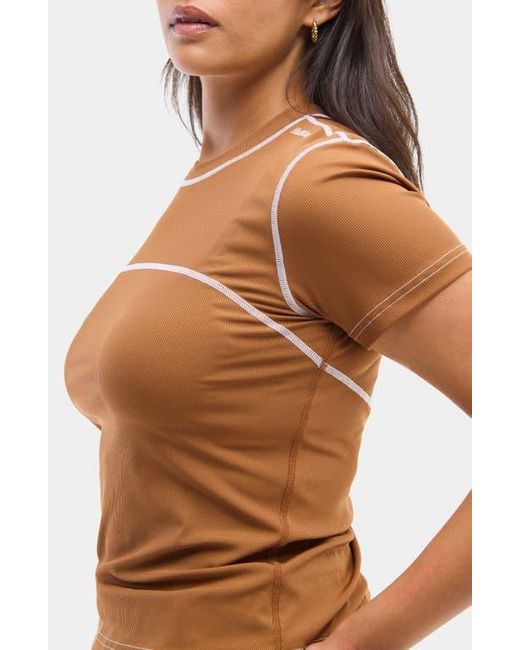 Halfdays Brown Mollie Performance T-Shirt