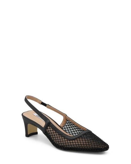 Charles David Black Shine Slingback Pump