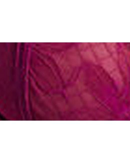 Hunkemöller Purple Lulu Lace Underwire Balconette Bra