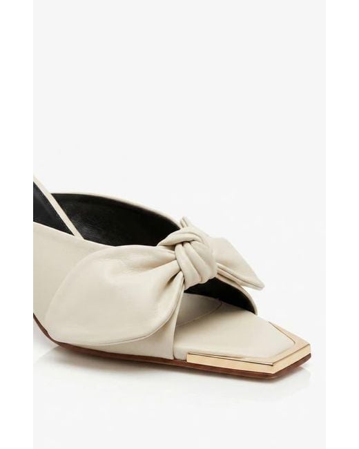 BRÓG Natural Brida Mule Kitten Heel
