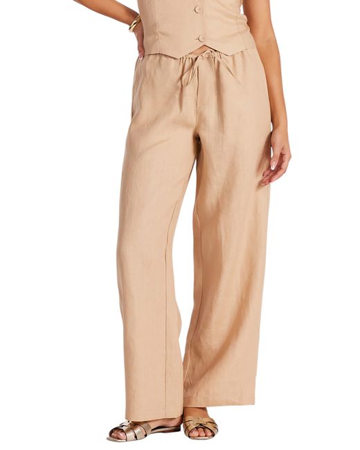 Bishop + Young Natural Positano Drawstring Pant