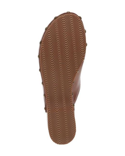 Dansko Brown Andie Platform Mule