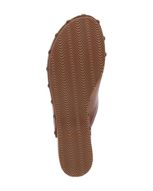 Dansko Brown Andie Platform Mule
