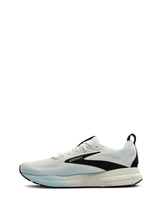 Brooks White Trace 4 Running Shoe for men
