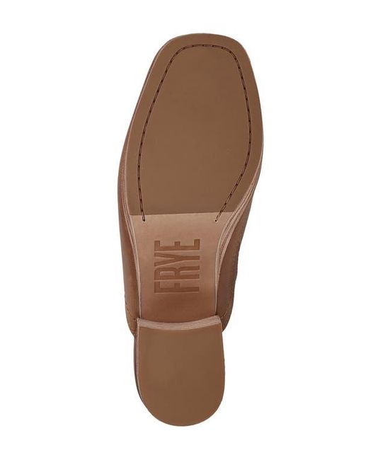 Frye Brown Campus Leather Clog