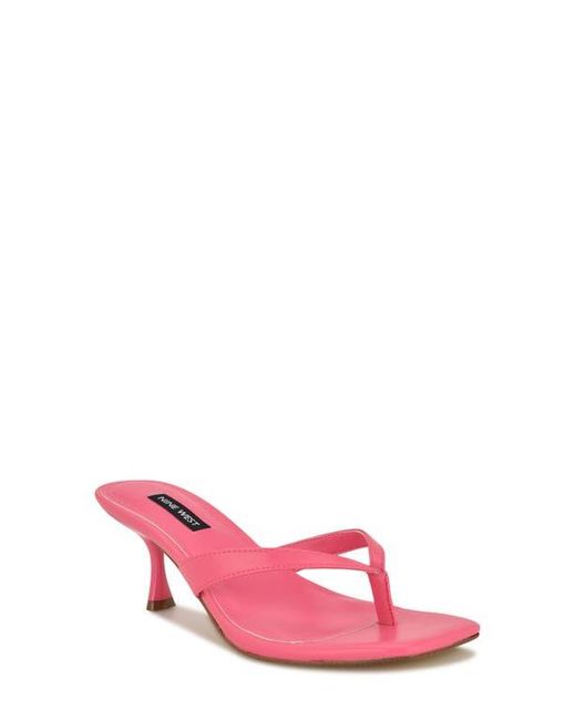 Nine West Pink Andela Flip Flop