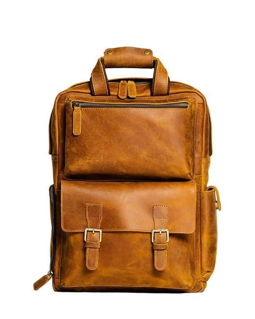 Steel Horse Leather Brown The Mann Bag