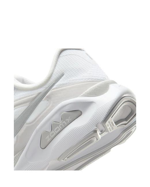 Nike White Structure Plus Running Shoe