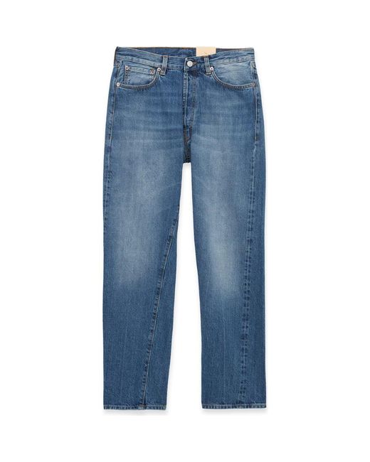 Fortela Blue 912 Johnd Japan Selvedge 5-Pocket Regular Fit Stone Wash Denim for men