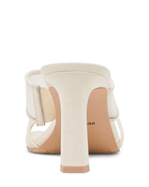 Dolce Vita White Gitel Slide Sandal