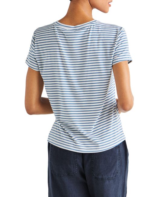 Splendid Blue Lulu Stripe T-shirt