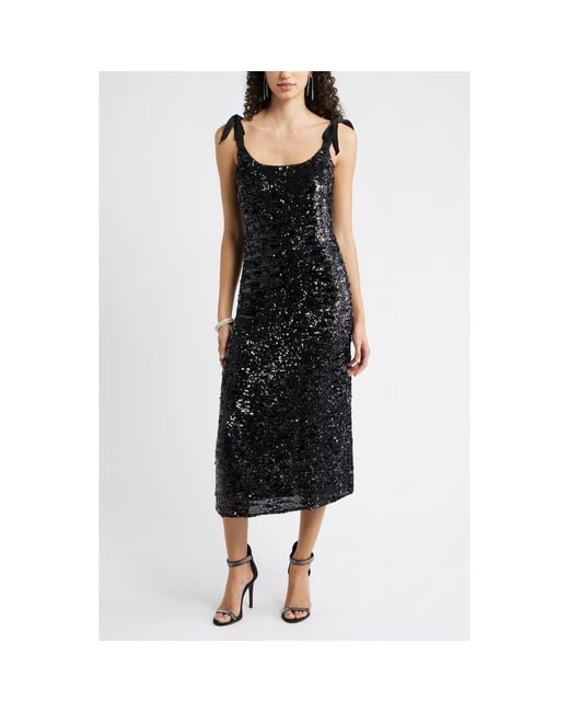 chelsea28 sequin dress Chelsea28 Sequin Long Sleeve Faux Wrap Cocktail Dress In Silver - 45% Off
