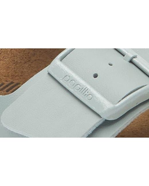 Birkenstock Blue Papillio By Arizona Exquisite Chunky Slide Sandal
