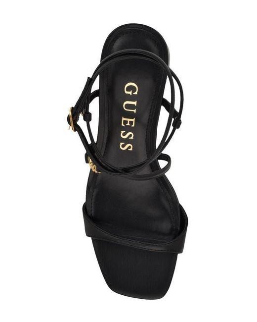 Guess Black Galeon Ankle Strap Sandal