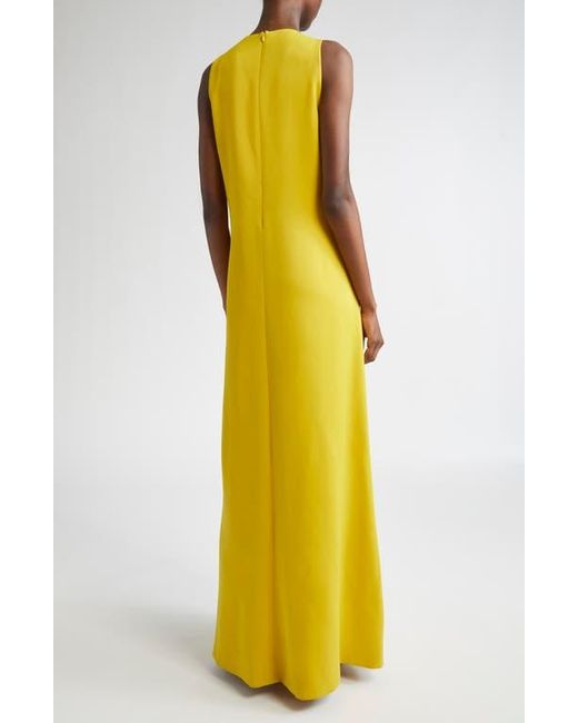 Lela Rose Francie Beaded Floral Appliqu Gown in Yellow | Lyst Lela Rose Francie Beaded Floral Appliqu Gown in Yellow | Lyst
