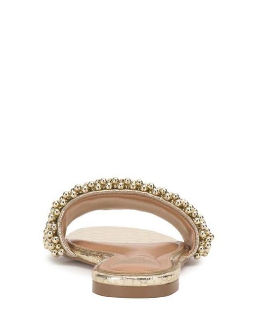 Vince Camuto Metallic Balea Slide Sandal