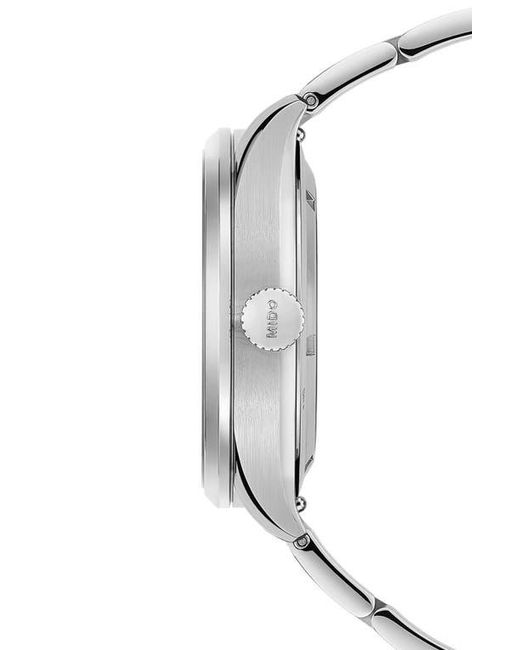 MIDO Gray Multifort Automatic Bracelet Watch, 42Mm for men