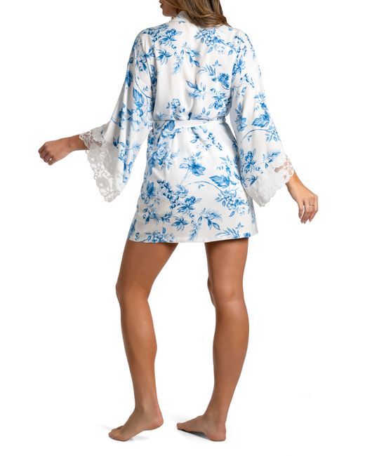 In Bloom Blue Days Of Sumer Lace Trim Wrap