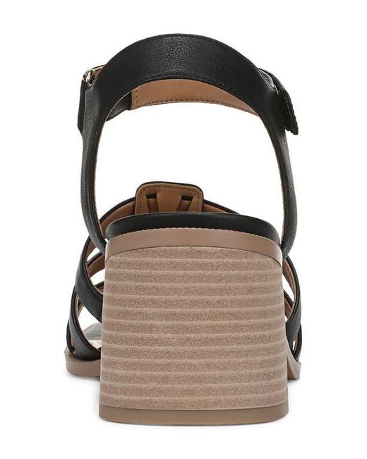 Vionic Black Maisy Ankle Strap Sandal