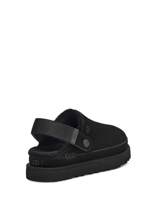 Ugg Black Goldenstar Cozy Clog