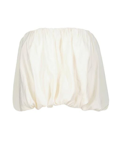 Bishop + Young White Serene Bubble Solid Top