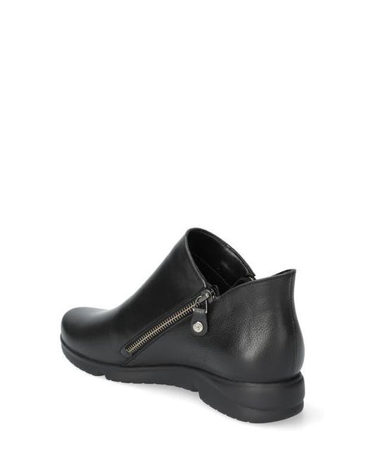 Mephisto Black Romia Double Zip Bootie