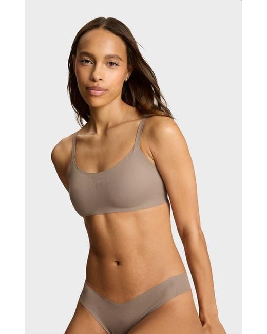 Commando Brown Rib Bralette