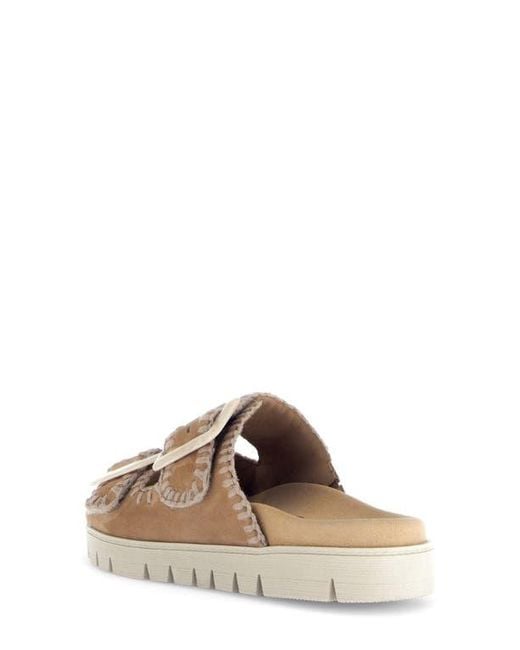Gabor Brown 63.741 Buckle Slide Sandal