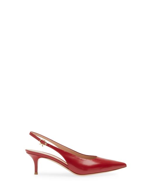 gianvito rossi pointed toe pump