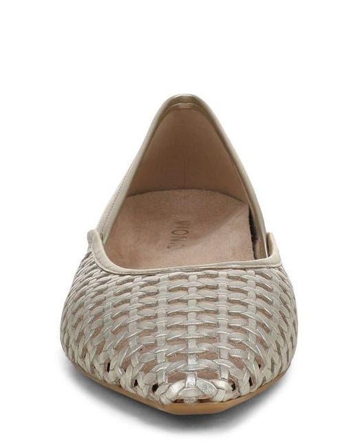 Vionic Metallic Gracia Woven Flat