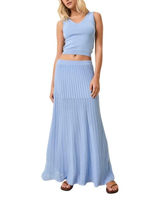 Solid & Striped Blue The Tabitha Sweater Tank