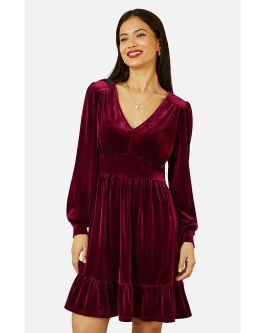 pink feather dress long sleeve Tuckernuck Hot Pink Feather Jamie Dress Hot Pink / S