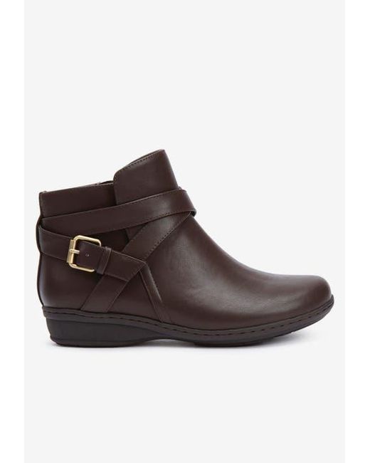 Comfortview Brown The Bronte Bootie