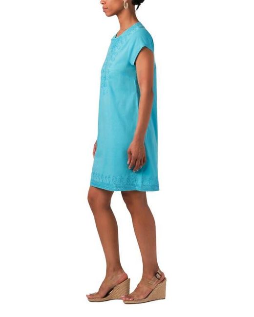 Calypso St. Barth Blue Rowena Tunic