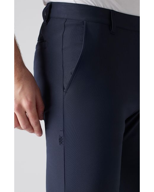 Rhone Blue Commuter Slim Fit Pants for men