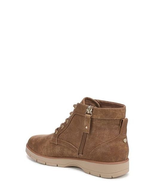 Dr. Scholls Brown Northstar Lace-Up Bootie