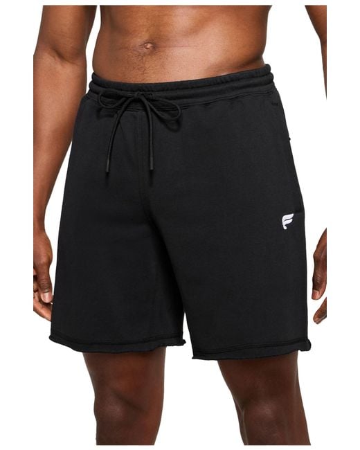 Fabletics Black The Year Round Terry Sweatshort for men