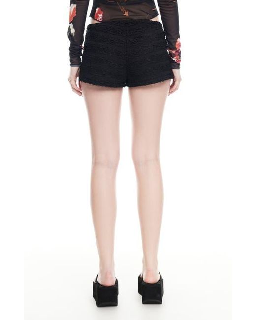 Lioness Black Kourt Ruffle Bloomer Shorts